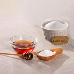 Trị thâm nách bằng Baking soda và mật ong Trị thâm nách bằng Baking soda và mật ong
