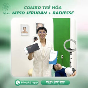 Bác sĩ Thanh Duy tiêm meso cho khách hàng