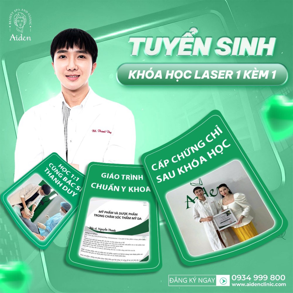 đào tạo Laser điều trị da