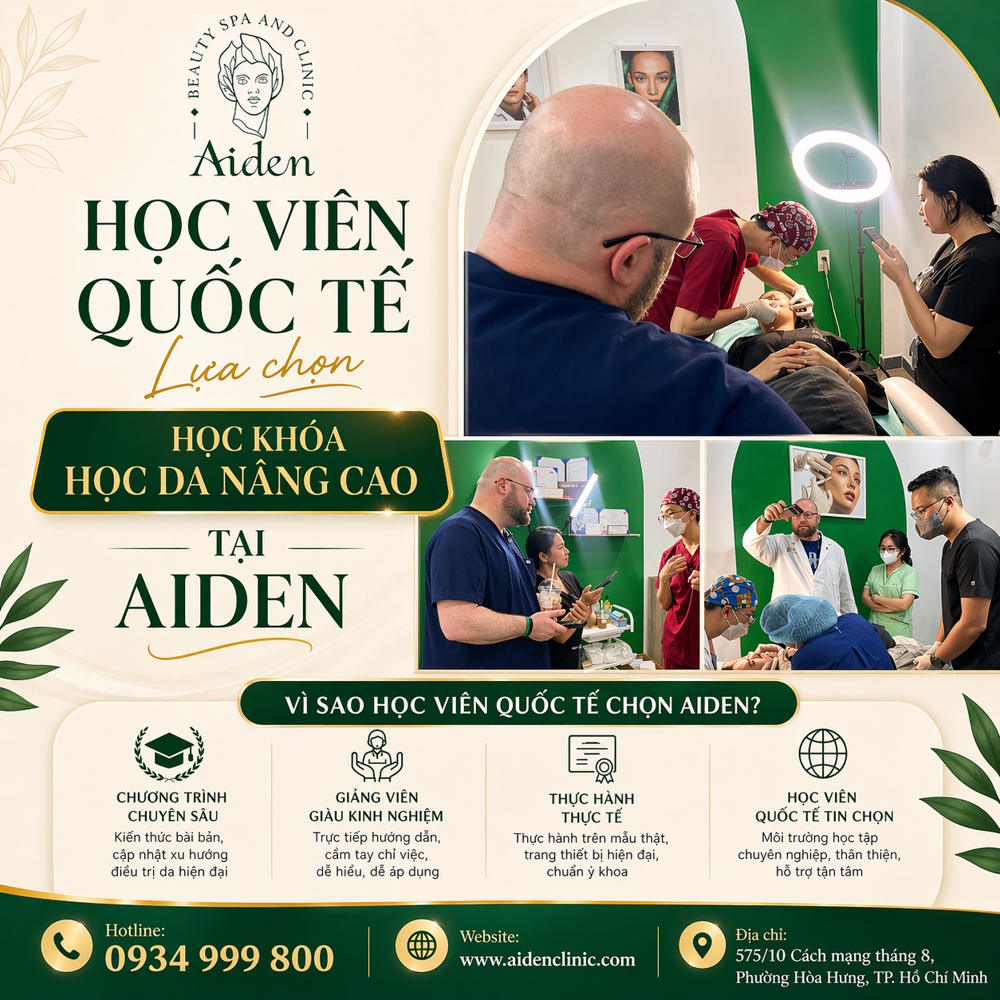 học viên nước ngoài học thẩm mỹ ở đâu uy tín