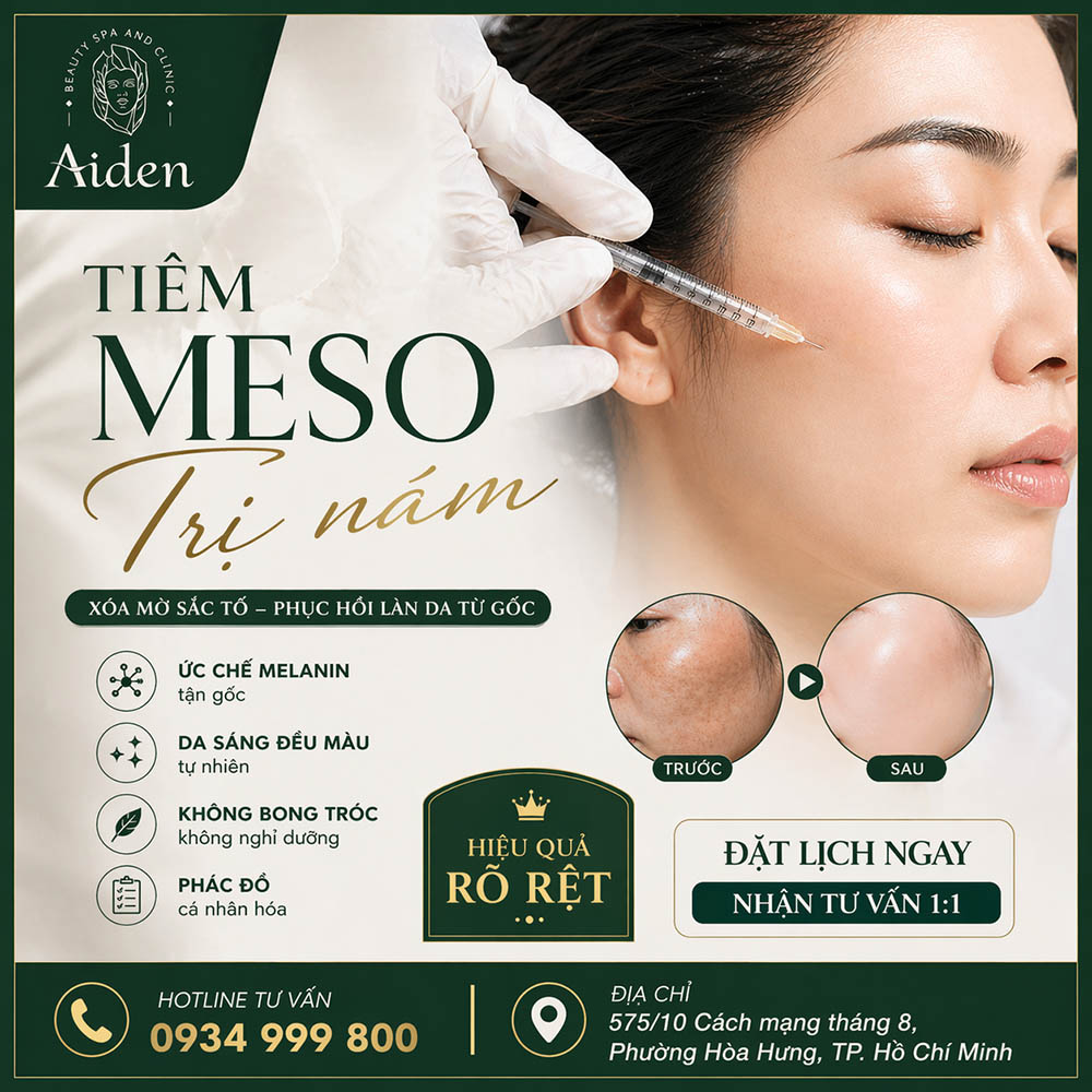meso trị nám tốt nhất