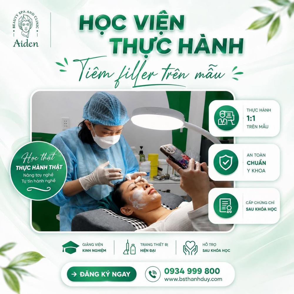 Học tiêm filler cần bằng cấp gì