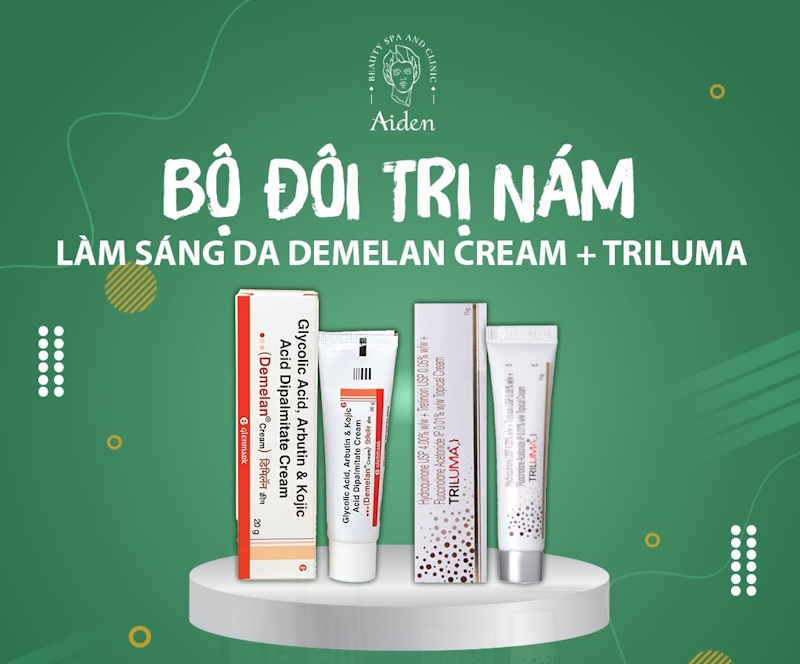 Kem trị nám Triluma chính hãng